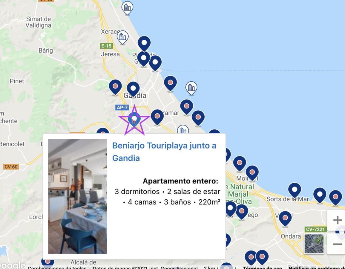 Atico Duplex Touriplaya Solo Familias Villa Gandia Ngoại thất bức ảnh